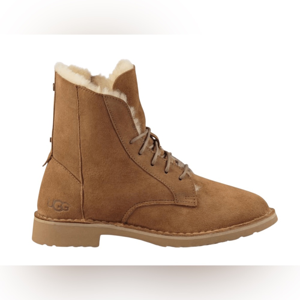 UGG Quincy Suede Lace-Up Waterproof Winter